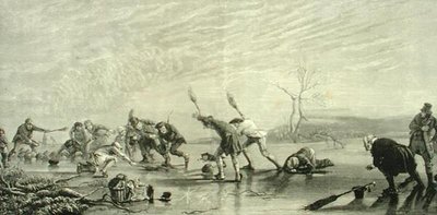Curling um 1880, aus 