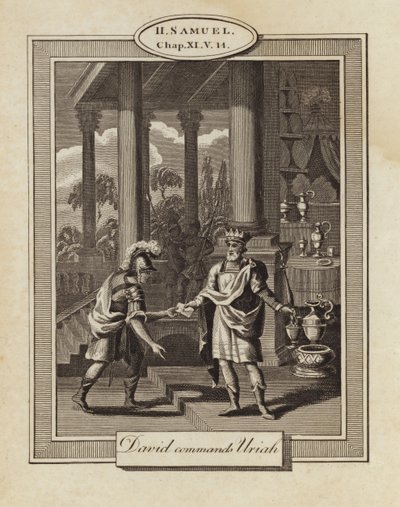 David befiehlt Uria von English School
