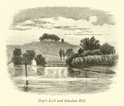 Days Schleuse und Sinodun Hill von English School