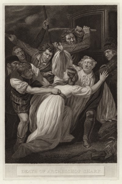 Tod von Erzbischof Sharp von English School
