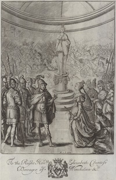 Dido und Aeneas in Karthago von English School