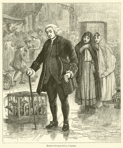 Dr. Johnson tut Buße von English School