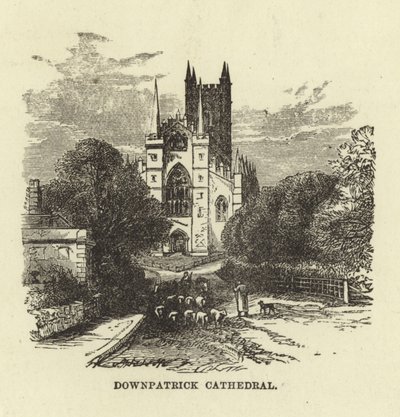 Kathedrale von Downpatrick von English School