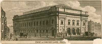 Drury Lane Theatre, London von English School