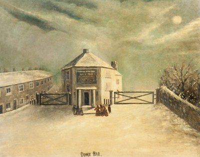 Duke Bar, Burnley, ca. 1850 von English School
