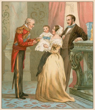 Das Geschenk des Herzogs von Wellington an Prinz Arthur von English School