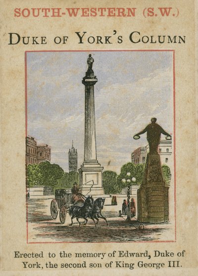 Duke of Yorks Column von English School