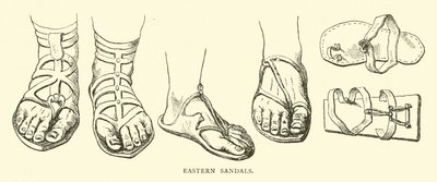 Östliche Sandalen von English School