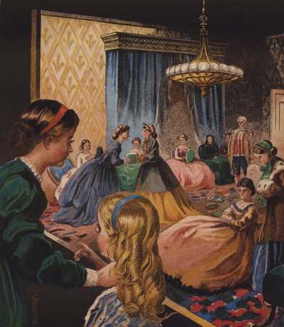 Edith und Millys Haushaltung von English School