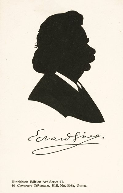 Edvard Grieg, norwegischer Komponist von English School