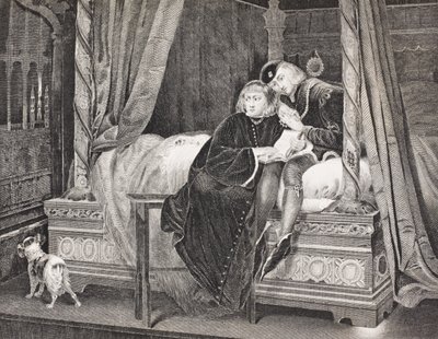 Edward V und Richard, Herzog von York im Tower, aus 