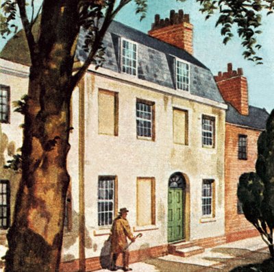 Auswirkungen der Fenstersteuer, ursprünglich 1695 eingeführt von English School