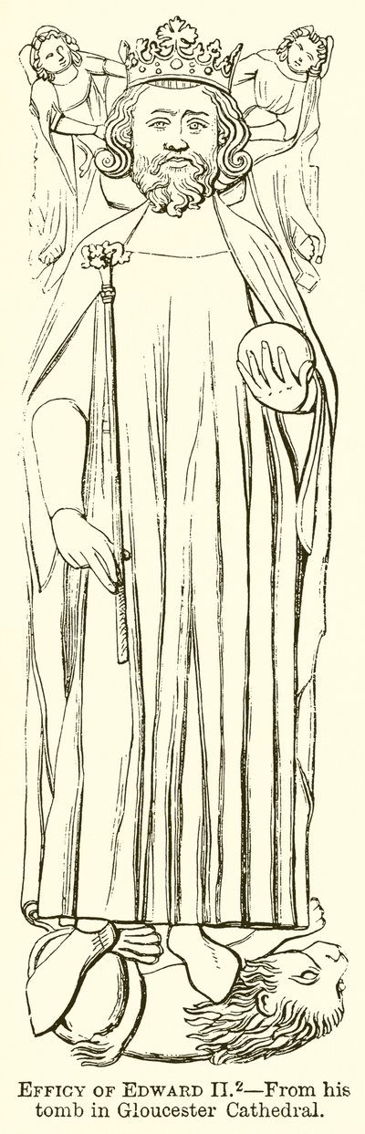 Abbild von Edward II. von English School