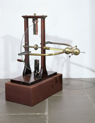 Elektrostatische Plattenmaschine, nach einem Entwurf von Jan Ingenhousz von English School