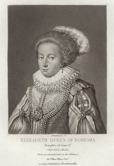 Elizabeth, Königin von Böhmen von English School
