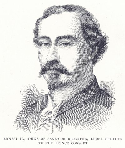 Ernst II., Herzog von Sachsen-Coburg-Gotha, älterer Bruder des Prinzgemahls von English School