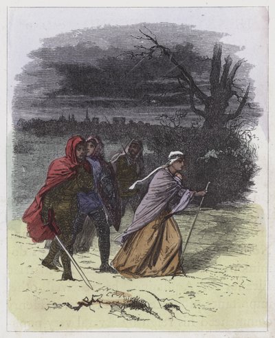 Flucht von Maude aus Oxford von English School