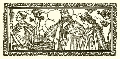 Ethelbert und Bertha von English School