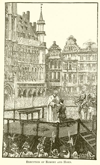 Hinrichtung von Egmont und Horn von English School