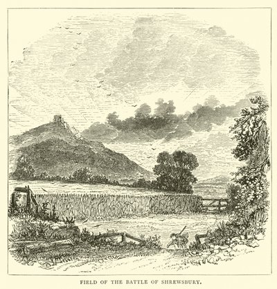 Schlachtfeld von Shrewsbury von English School