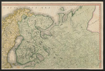 Finnland und Russland, aus Europa, beschreibt alle Änderungen des Territoriums, zusammen mit ihren Abweichungen in den Grenzlinien seiner verschiedenen Reiche und Staaten, vereinbart und bestätigt durch den definitiven Vertrag von Paris, 20. Nov. 1815, ver von English School