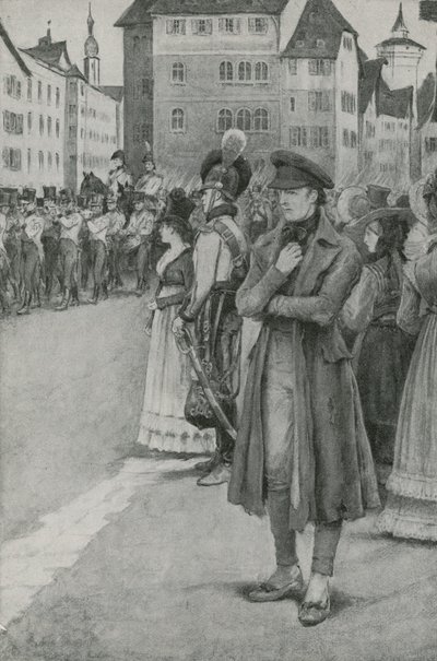 Franz Schubert hört seine Musik von English School