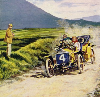 Fred Royce baute ein Auto, das die Aufmerksamkeit von Charles Rolls erregte von English School