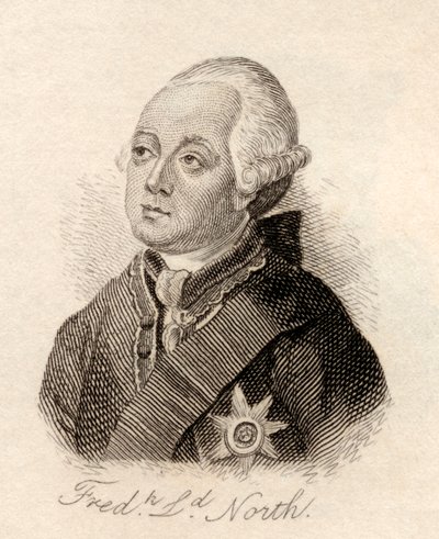 Frederick North, 2. Earl of Guildford, aus 