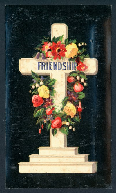 Freundschaftskreuz, Weihnachtskarte von English School