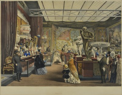 Aus "Dickinsons umfassende Bilder der Großen Ausstellung von 1851", veröffentlicht 1854 Frankreich, 1854 von English School