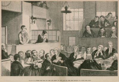 Von der Bar des Gin-Ladens zur Bar am Old Bailey ist es nur ein Schritt von English School