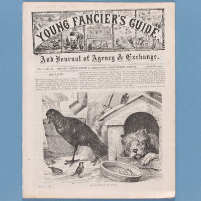 Frontispiz aus Der Leitfaden für junge Liebhaber, 1874 von English School