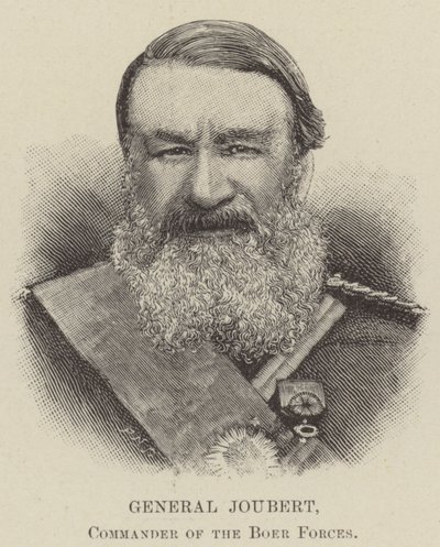 General Joubert, Kommandant der Burenkräfte von English School