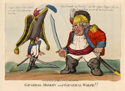 General Monkey und General Wolfe!!, veröffentlicht von W. Holland von English School