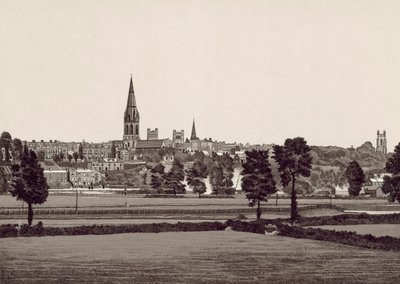 Gesamtansicht von Exeter von English School
