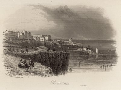 Gesamtansicht von Broadstairs von English School