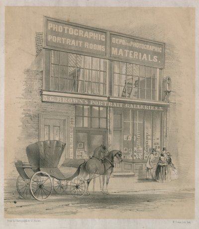 Gesamtansicht der G Browns Porträtgalerien von English School