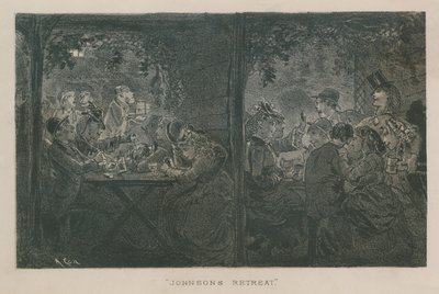 Gesamtansicht von Johnsons Rückzugsort von English School