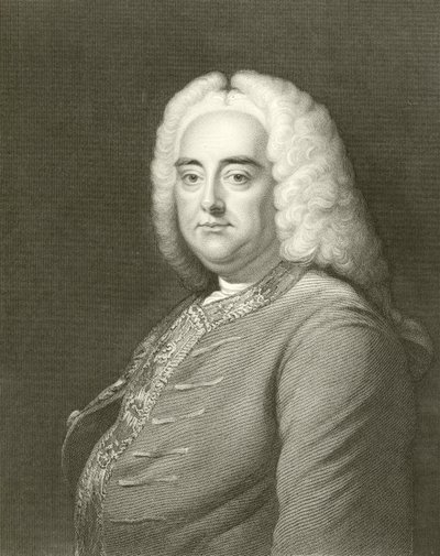 Georg Friedrich Händel von English School