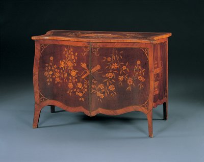 George III Marketerie-Kommode im Stil von John Cobb, ca. 1770 von English School