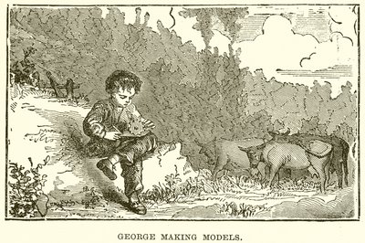 George macht Modelle von English School