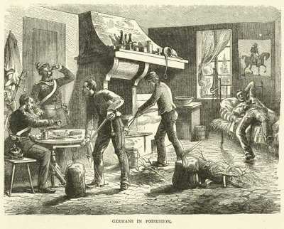 Deutsche in Besitz, September 1870 von English School
