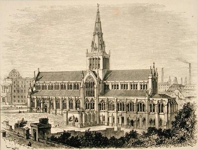 Kathedrale von Glasgow um 1880, aus 
