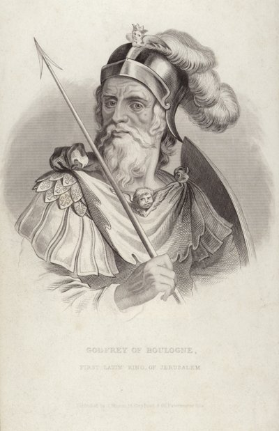 Gottfried von Bouillon von English School