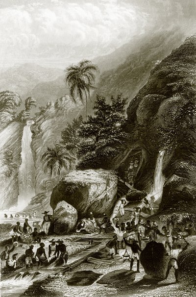 Goldwäsche in Brasilien von English School