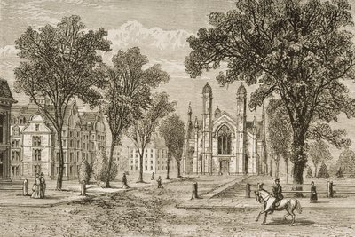 Gore Hall, Harvard University, ca. 1870, aus 
