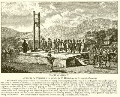 Halifax-Gibbet von English School