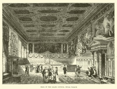 Saal des Großen Rates, Dogenpalast von English School