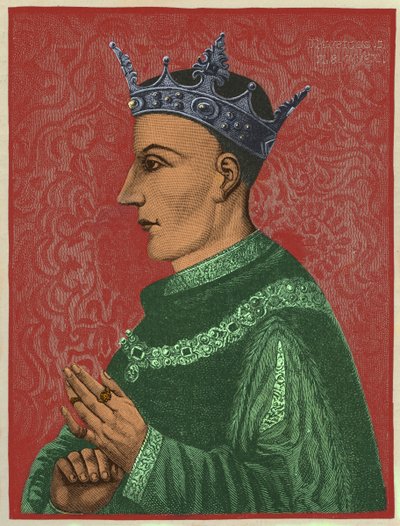 Heinrich V., König von England, Illustration aus 