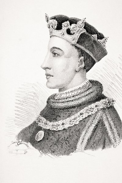 Heinrich V. von England, Illustration aus 